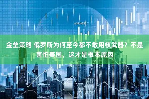 金垒策略 俄罗斯为何至今都不敢用核武器？不是害怕美国，这才是根本原因